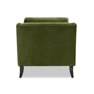 Josephine 60" Upholstered Chaise Lounge in Olive