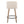 Toriano - Contemporary Fixed-Height Counter Stool & Swivel With Round Footrest (Set of 2)