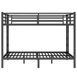 Metal Queen Over Queen Bunk Bed for Teens and Adults