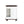 Adjustable End Table With Wheels, 360°Rotating Top And Storage Space