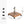 Malibu Square Umbrella Base with Wheels