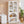 Geometric Arched 5 Shelf Art Display Bookcase For Living Room - White