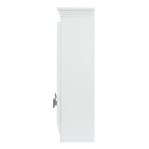 Wall Mount Mirror Cabinet With Adjustable Shelves, Soft Closing Hinges