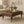 Solid Wood Buffalo Leather Upholstered Ottoman
