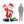 HOMCOM 6ft Christmas Inflatables Outdoor Decorations
