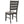 Padded Seat Side Chairs With Tapered Slats (Set of 2)