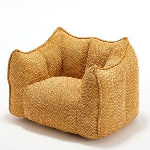 Comfortable Chenille Sofa Chairs With Highly Resilient Foam