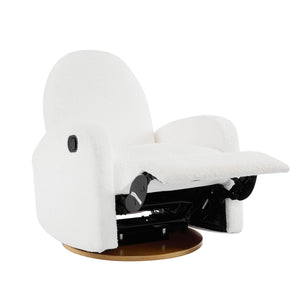 Contemporary 360 Swivel and Glider Recliner Chair