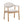 Upholstered Dining Chairs with Curved Back