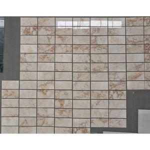 Natural Marble Polished Tile For Wall And Floor (Set of 4)