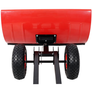 Dual Bar Snow Shovel with Wheels