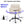 Criss Cross Swivel Desk Chair With Adjustable Armrests & Wheels For Home Office