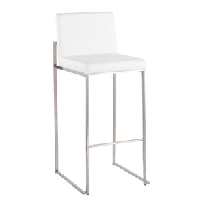 Fuji - Contemporary And Modern Elegance High Back Barstool
