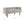 Farrah - Accent Bench With Low Back & Sides - Cream