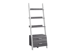 Contemporary Corner Ladder Bookshelf for Office