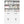 Bookcase Tall With 2 Doors & 2 Drawers, Fixed Open Shelves - White