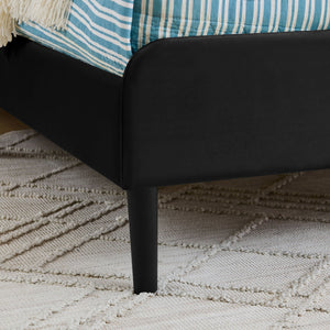 Upholstered Platform Bed Frame With 2 Storage Drawers And Adjustable Sofa Bed