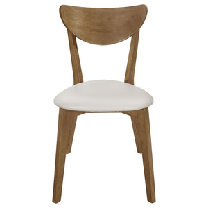 Mid-Century Modern Upholstered Dining Chair (Set of 2)