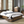 Rustic Oak & Black Finish King Bed with Storage