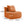 Armless Sofa With Pillow Teddy Fabric - Orange