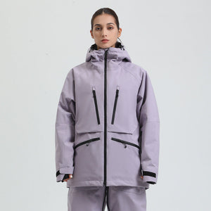 Womens Waterproof Fully Taped Snowboard Jacket