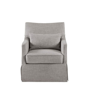 Traditional Design London Skirted Swivel Chair