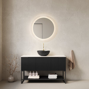 Tulio 48" Bathroom Vanity & Sink, Freestanding Storage Cabinet