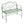 Sunnydaze Outdoor Garden Bench - Green