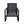 3 Pieces Patio Bistro Set Outdoor Rocking Chair with Blue Cushion for Yard Garden Poolside