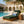 Acacia Wood Chaise Lounge with Movable Cushions