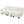3 Seater Sofa Couch With Curved Armrests