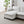 Living Room Sofa Luxury Couch with Ottoman in Soft Chenille Beige