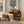 Pasadena Modern Farmhouse Chaise Lounge Chair, Burnt
