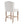 26.78'' Seat Height Vienna Contemporary Fabric Tufted Wingback Counter Stools, Set of 2
