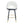 Upholstered Rotatable Bar Chair With Metal Legs For Dining Room