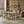 French Country Dining Chair With Rectangular Cane Backrest And Smooth Upholstered Seating