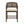 Wooden Frame Counter Stool with Rattan Back - Set of 2