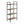 4-Tier Contemporary Bookshelf for Office & Bedroom
