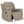 Slater - Upholstered Recliner Chair With Manual Recline - Taupe