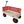 Children's and Garden Wooden Carriage with All-Terrain Inflatable Wheels
