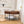 Modern Upholstered Round Ottoman Coffee Table With Storage Shelf