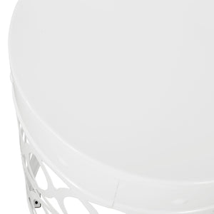 Outdoor Metal Side Table Set of 2