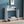 Contemporary Console Table With Two Open Shelves - White / Gray