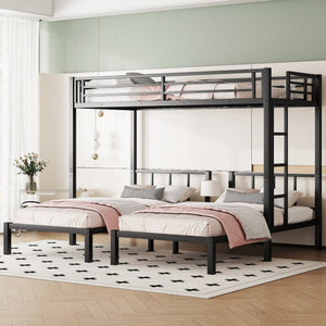 Metal Triple Bunk Bed for Kids