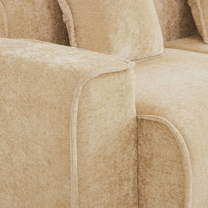 Streamlined Design Modular 3 Seat U Shape Sectional Sofa