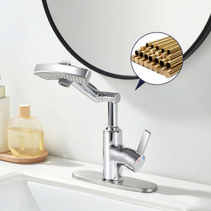 LED Temperature Display Bathroom Faucet with Digital Screen