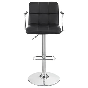 Adjustable Bar Stool With Hydraulic Height Adjustment