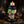 Halloween Skull Candle Holder with Glowing LED