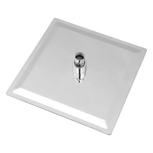 8" Square Rain Shower Head, Ceiling / Wall Mount Stainless Steel Bath Fixture