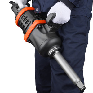 1 Inch Air Impact Wrench with 5175 ft-lbs Torque and 8 Inch Extended Anvil